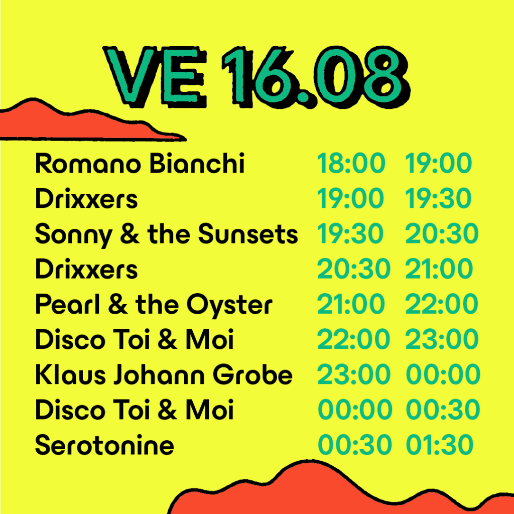 Horaires Piz vendredi 2024